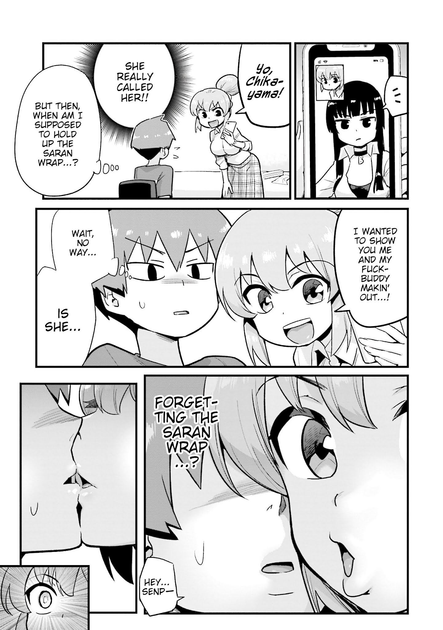 Uso-Bitch Senpai Chapter 13 #9