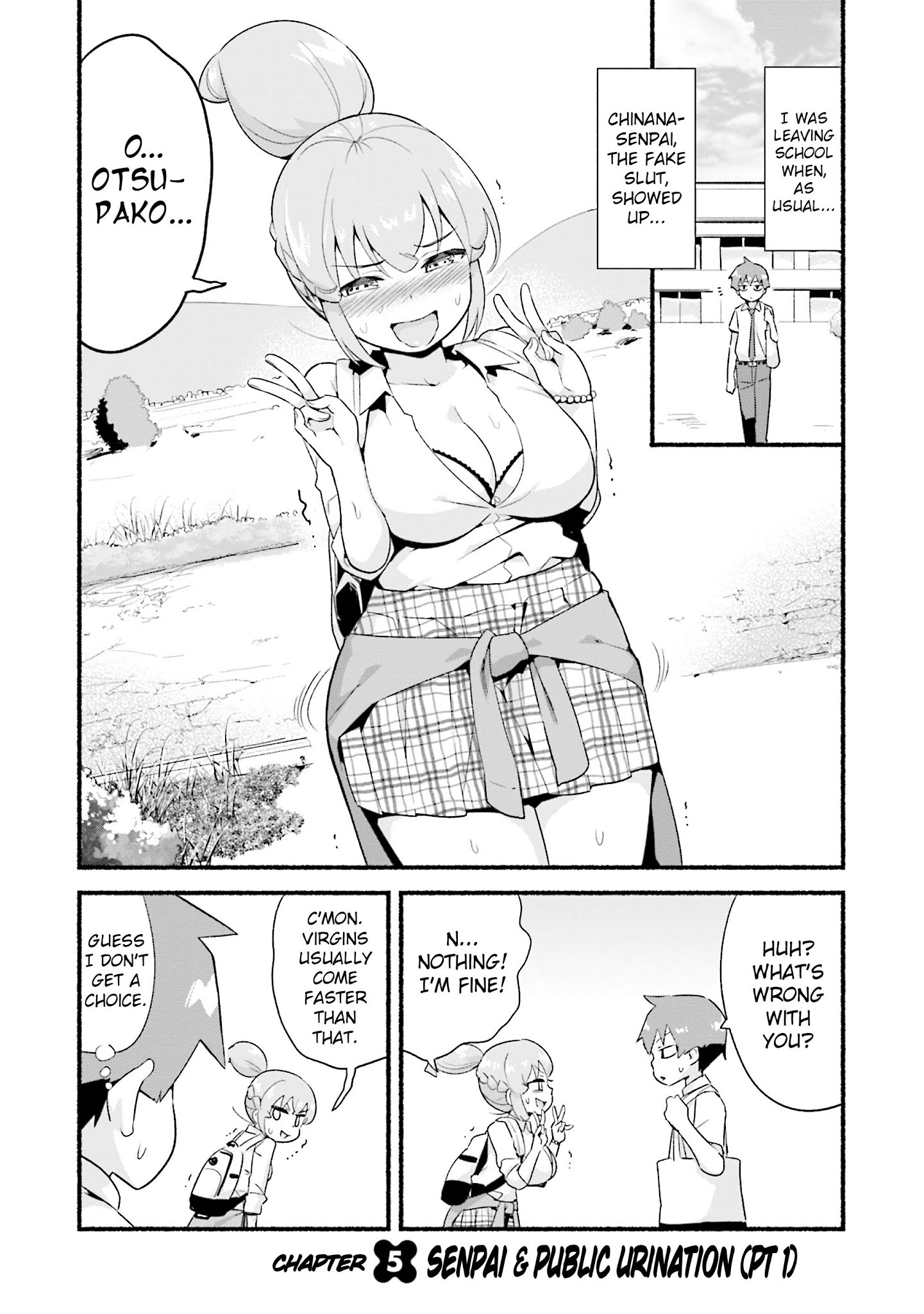 Uso-Bitch Senpai Chapter 5 #1