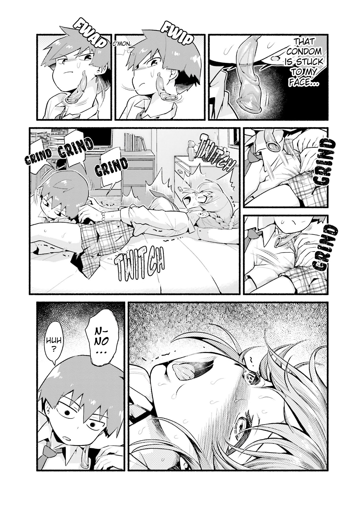 Uso-Bitch Senpai Chapter 8 #9