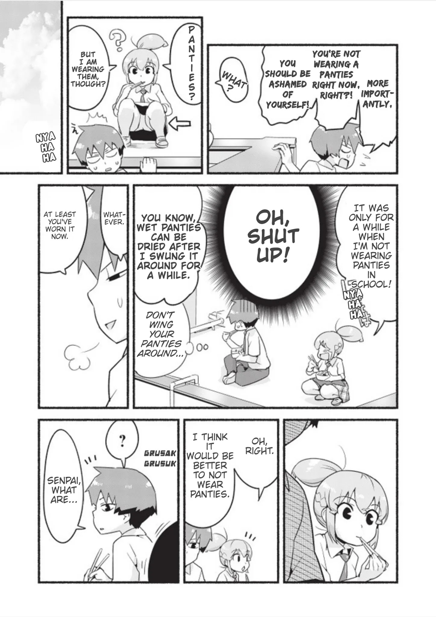 Uso-Bitch Senpai Chapter 3 #9