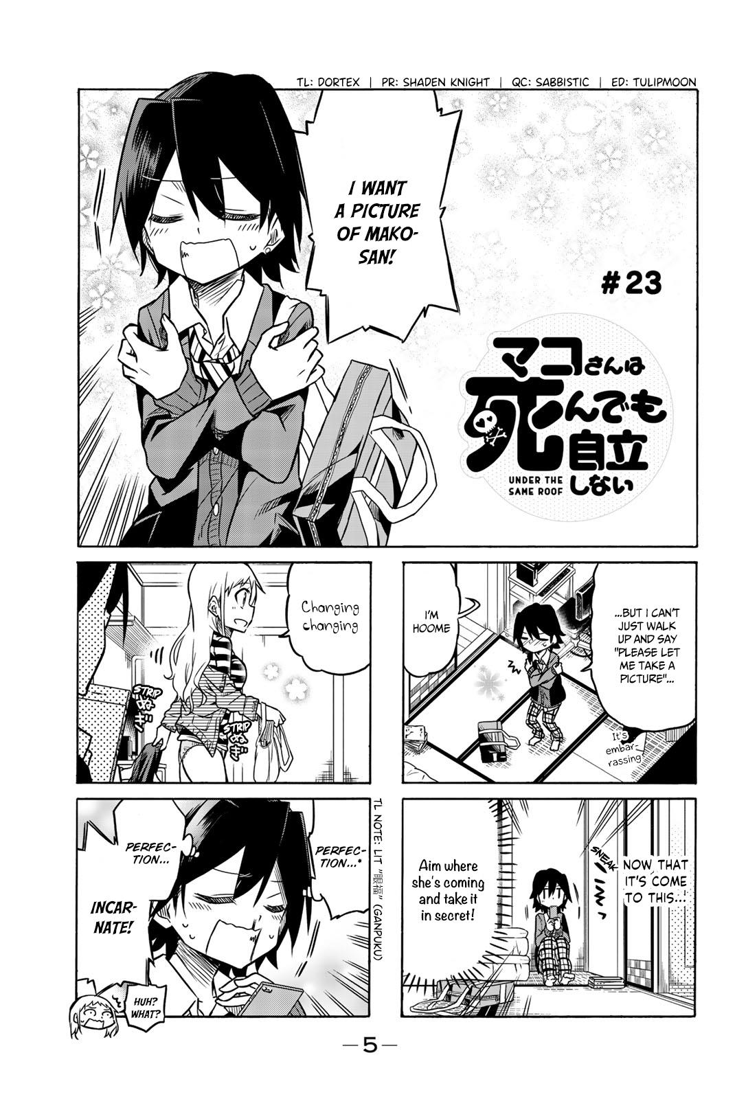 Mako-San Wa Shindemo Jiritsu Shinai Chapter 23 #6