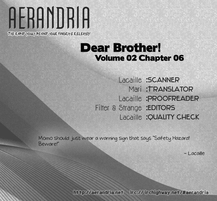 Dear Brother! Chapter 6 #5