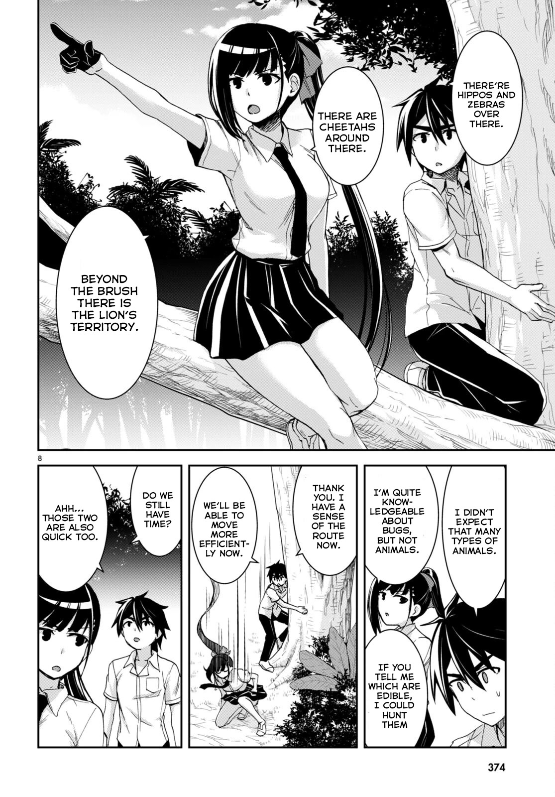 Isekai Yurutto Survival Seikatsu: Gakkou No Minna To Isekai No Mujintou Ni Tenishitakedo Ore Dake Rakushou Desu Chapter 17 #9