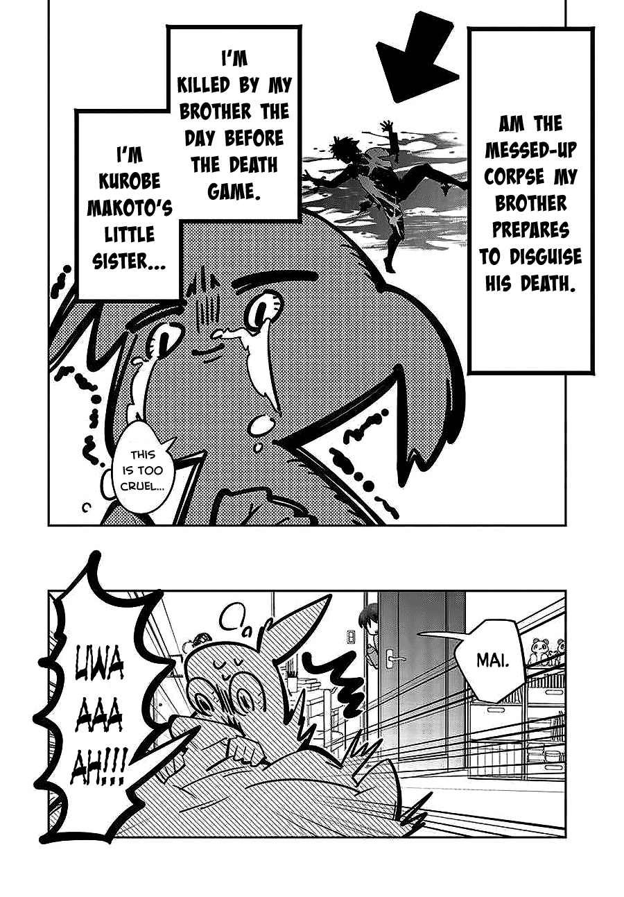 I Reincarnated As The Little Sister Of A Death Game Manga's Murder Mastermind And Failed Chapter 1 #28