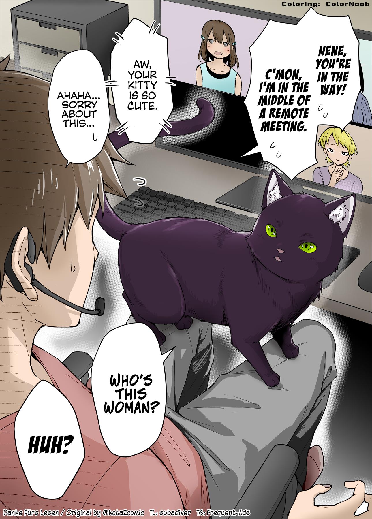 The Yandere Pet Cat Is Overly Domineering (Fan Colored) Chapter 14 #1