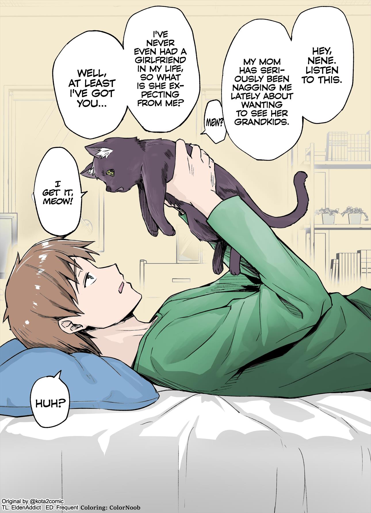 The Yandere Pet Cat Is Overly Domineering (Fan Colored) Chapter 1 #1