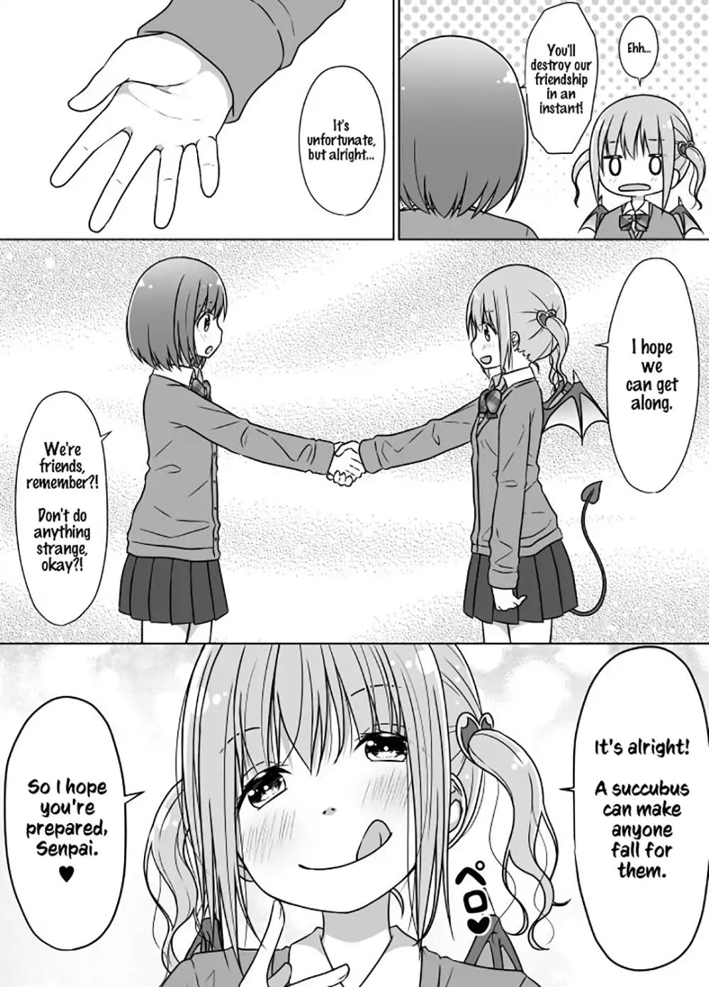 Senpai Doesn't Want To Fall For Her Kouhai Chapter 1 #4