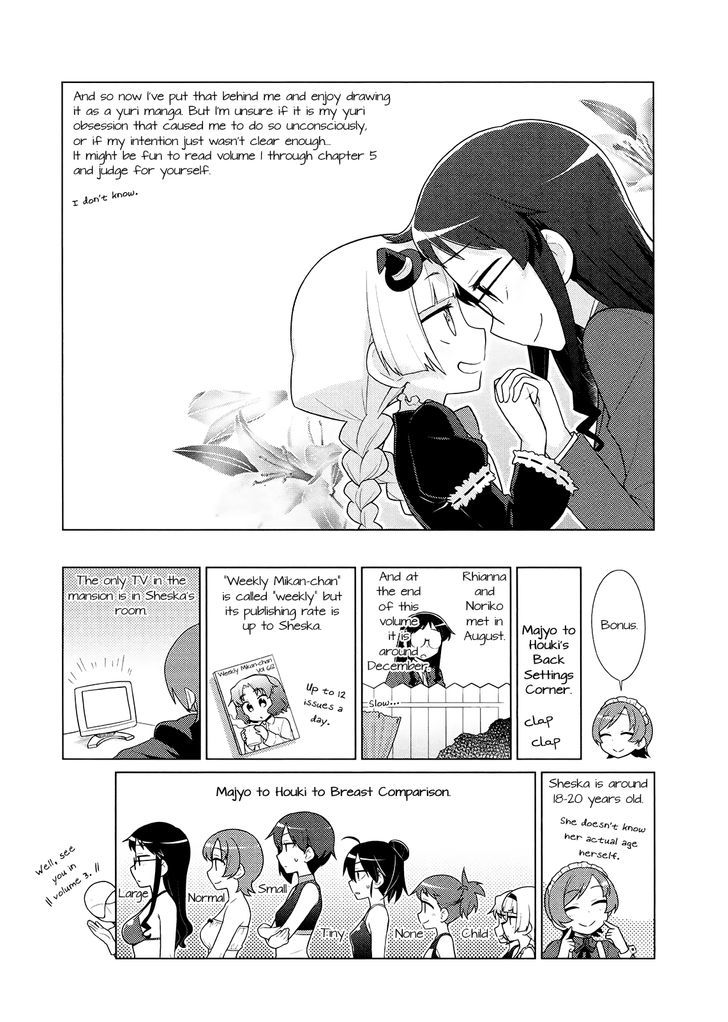 Majo To Houki To Kurobuchi Megane Chapter 31 #13