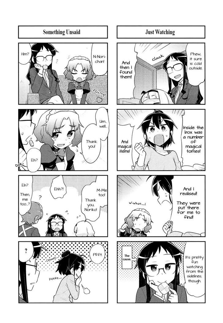 Majo To Houki To Kurobuchi Megane Chapter 28 #8