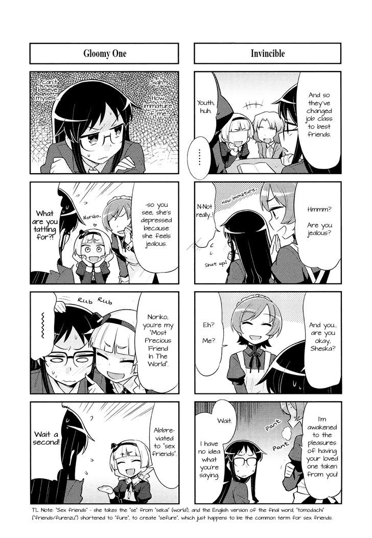 Majo To Houki To Kurobuchi Megane Chapter 26 #7