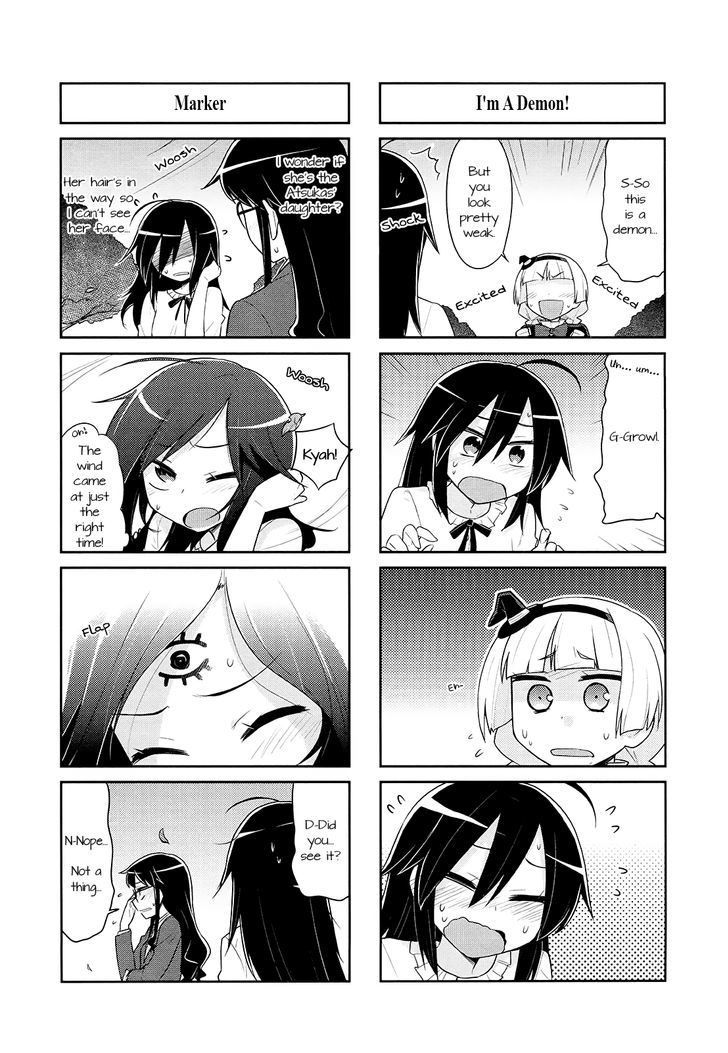 Majo To Houki To Kurobuchi Megane Chapter 9 #6