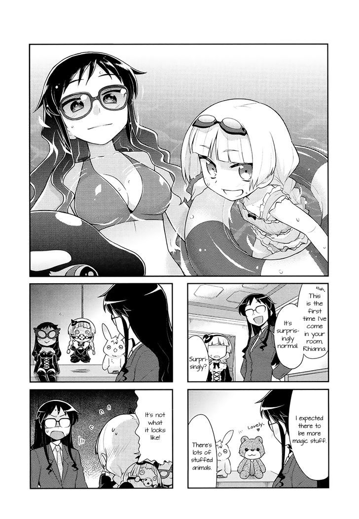 Majo To Houki To Kurobuchi Megane Chapter 7 #1