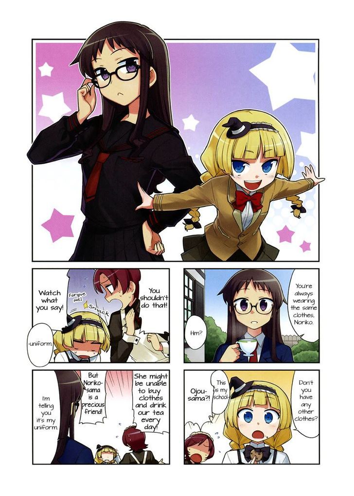 Majo To Houki To Kurobuchi Megane Chapter 4 #1