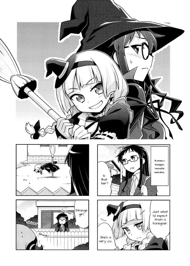 Majo To Houki To Kurobuchi Megane Chapter 2 #1