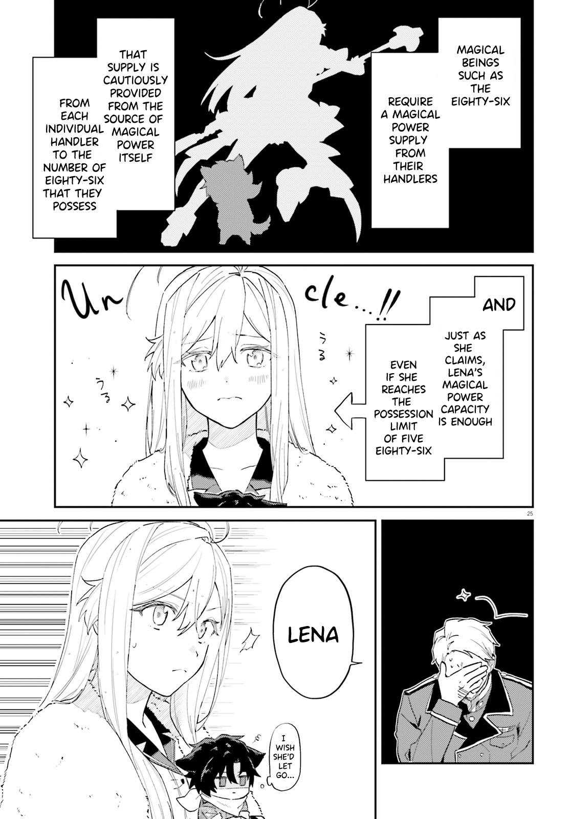 86 - Eighty-Six - Mahou Shoujo Regina ☆ Lena ~Tatakae! Ginga Koukou Senkan San Magnolia~ Chapter 1 #22