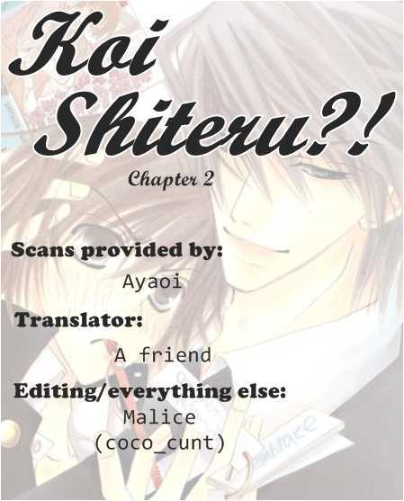 Koishiteru!? Chapter 2 #1