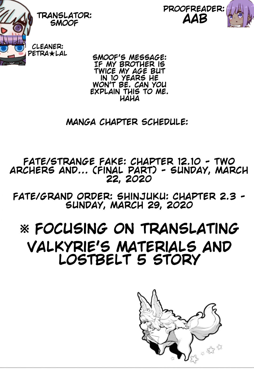 Fate/grand Order: Epic Of Remnant - Seven Duels Of Swordsmasters Chapter 19 #1