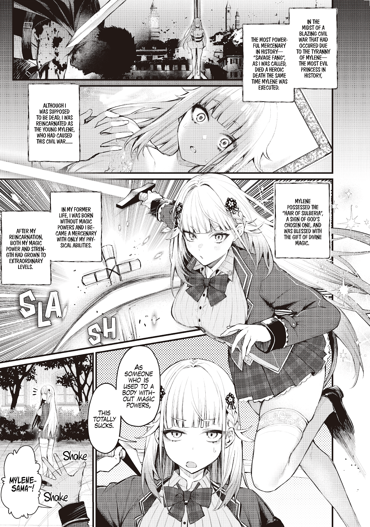 Savage Fang Ojou-Sama Chapter 0.1 #2