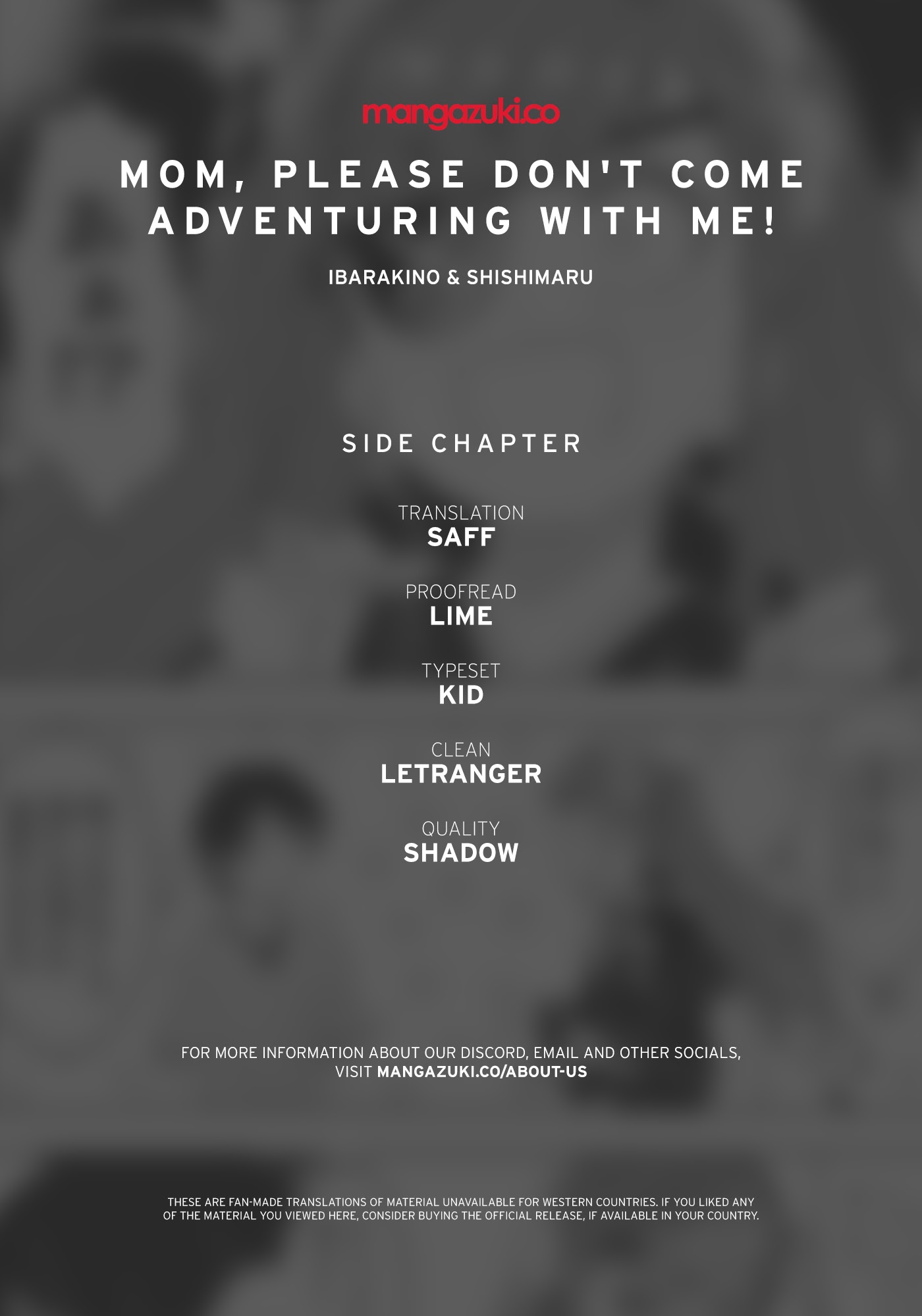 Mom, Please Don't Come Adventuring With Me! ~The Boy Who Was Raised By The Ultimate Overprotective Dragon, Becomes An Adventurer With His Mother~ Chapter 16.1 #1