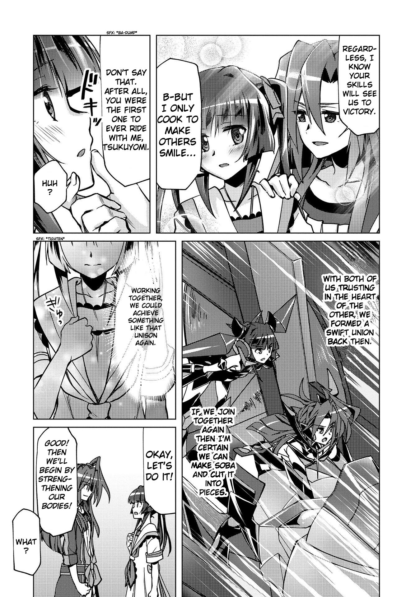 Senki Kanshoku Symphogear ~Shirabemeshi~ Chapter 5 #9