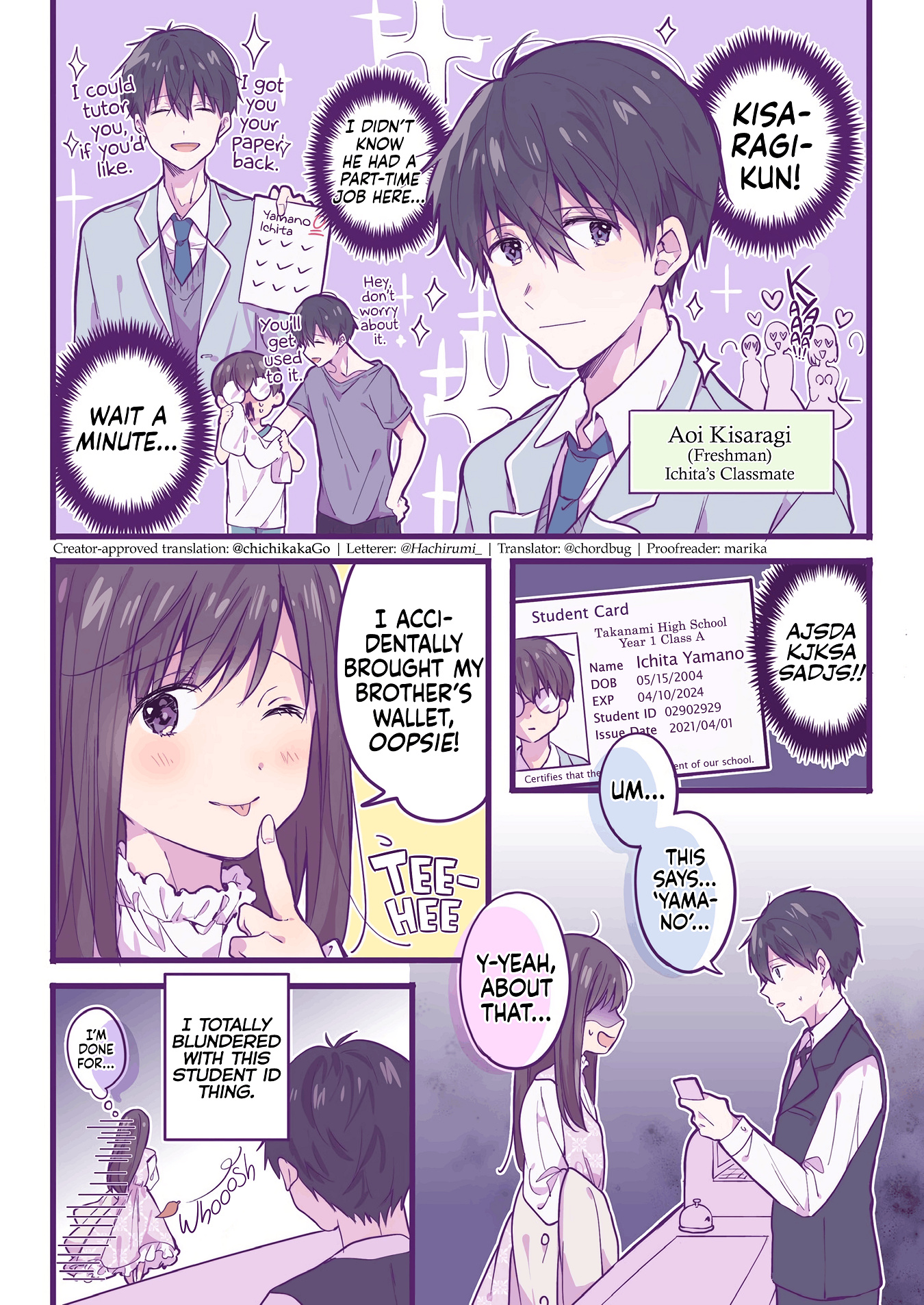 A First-Year High School Boy Whose Hobby Is Cross-Dressing Chapter 1 #4