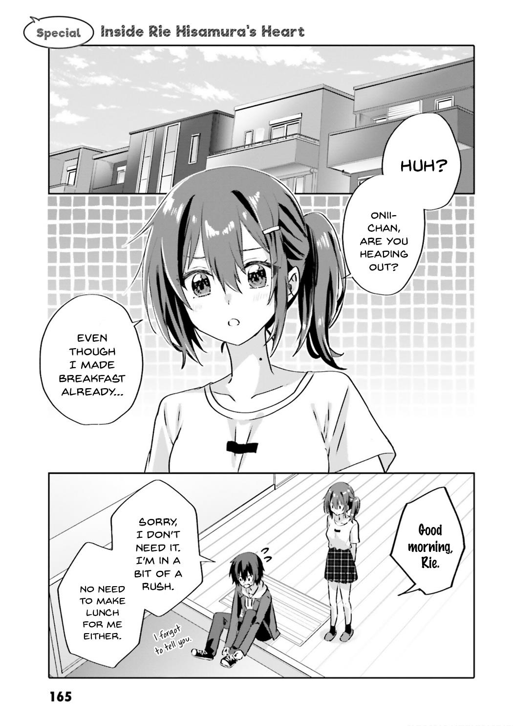 Since I’Ve Entered The World Of Romantic Comedy Manga, I’Ll Do My Best To Make The Losing Heroine Happy Chapter 6.5 #1