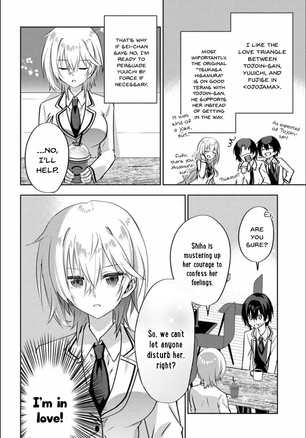 Since I’Ve Entered The World Of Romantic Comedy Manga, I’Ll Do My Best To Make The Losing Heroine Happy Chapter 4.2 #3