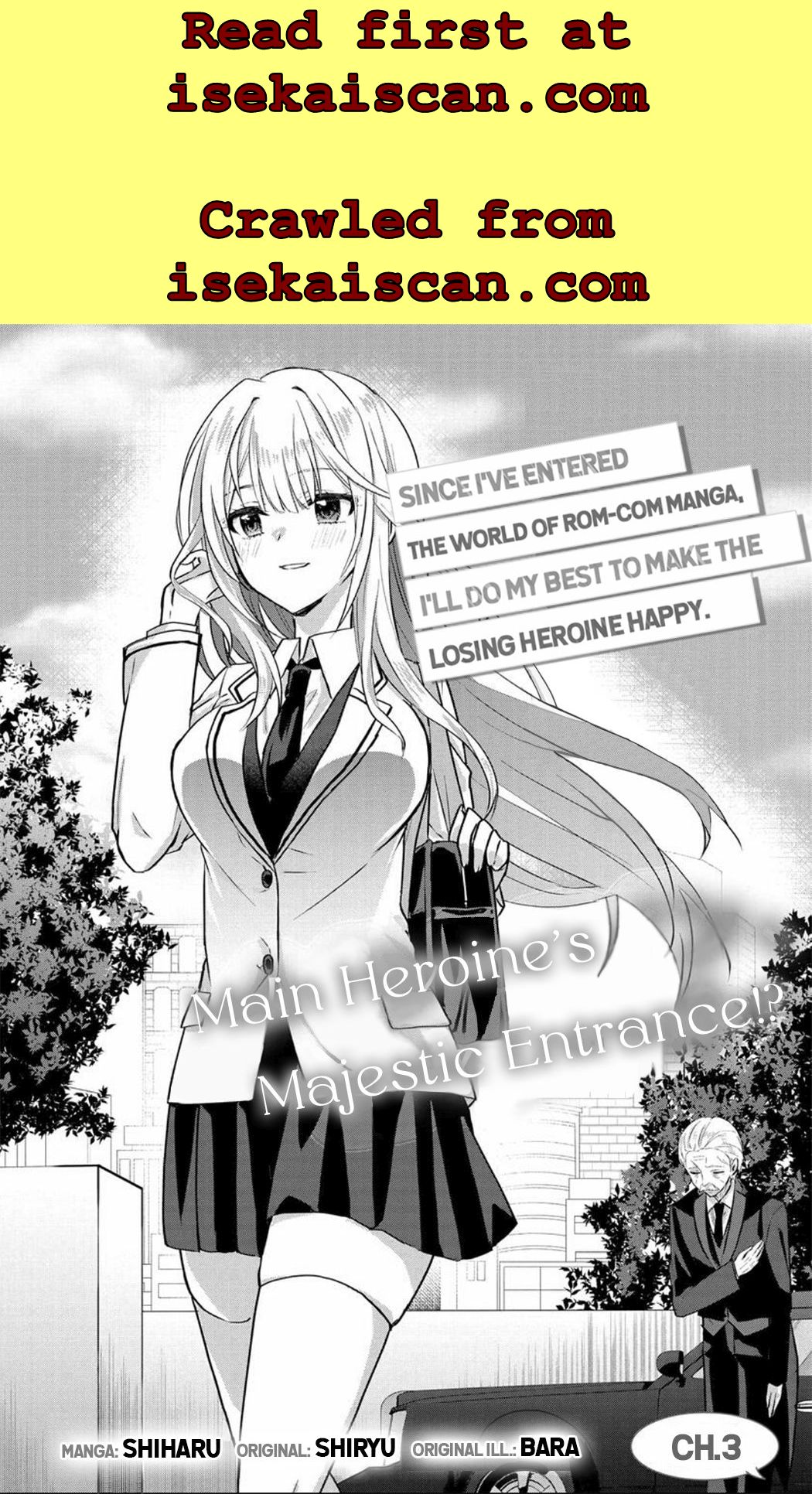 Since I’Ve Entered The World Of Romantic Comedy Manga, I’Ll Do My Best To Make The Losing Heroine Happy Chapter 3.1 #2