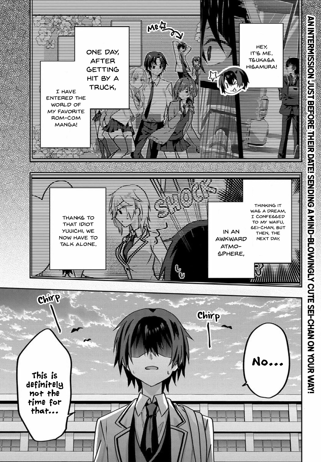 Since I’Ve Entered The World Of Romantic Comedy Manga, I’Ll Do My Best To Make The Losing Heroine Happy Chapter 3.5 #1