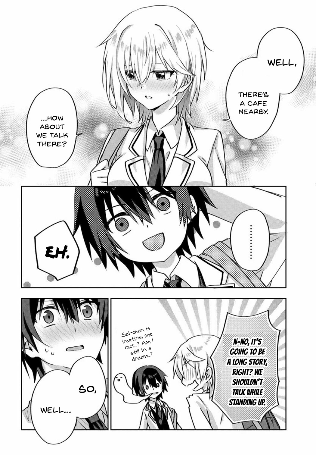 Since I’Ve Entered The World Of Romantic Comedy Manga, I’Ll Do My Best To Make The Losing Heroine Happy Chapter 3.5 #6