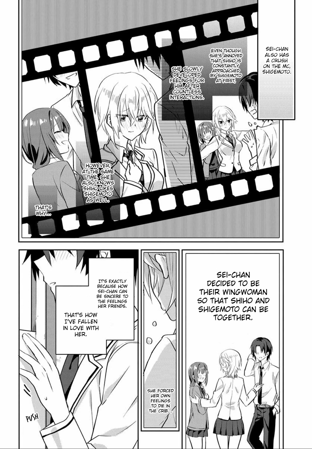 Since I’Ve Entered The World Of Romantic Comedy Manga, I’Ll Do My Best To Make The Losing Heroine Happy Chapter 1 #13