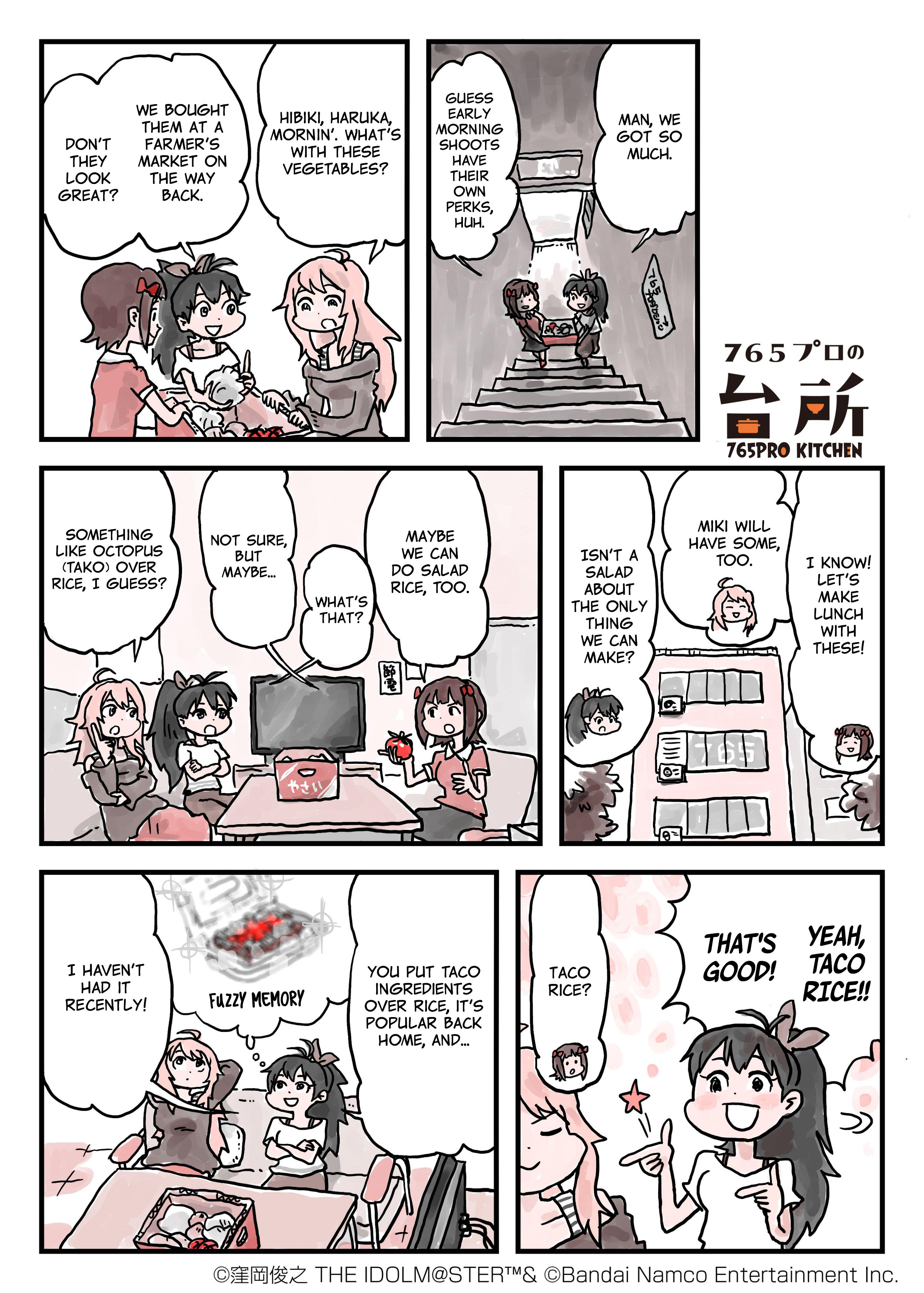 765Pro's Kitchen Chapter 12 #1