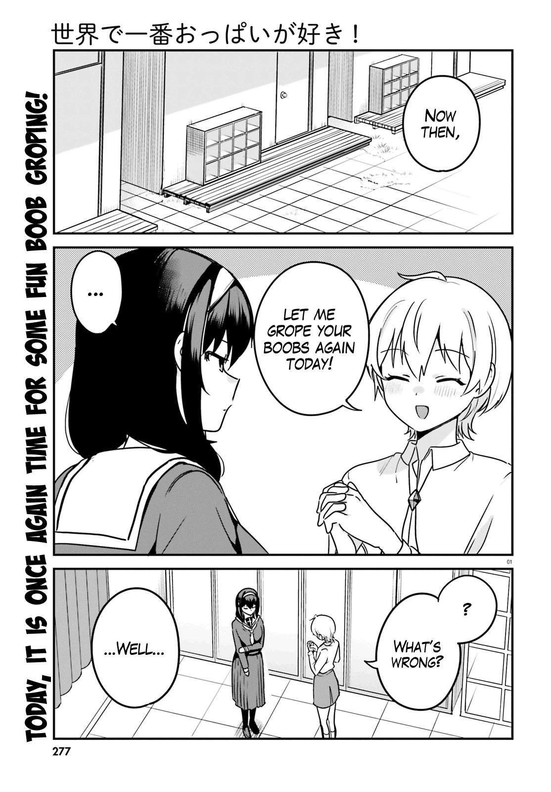 Sekai De Ichiban Oppai Ga Suki! Chapter 60 #1