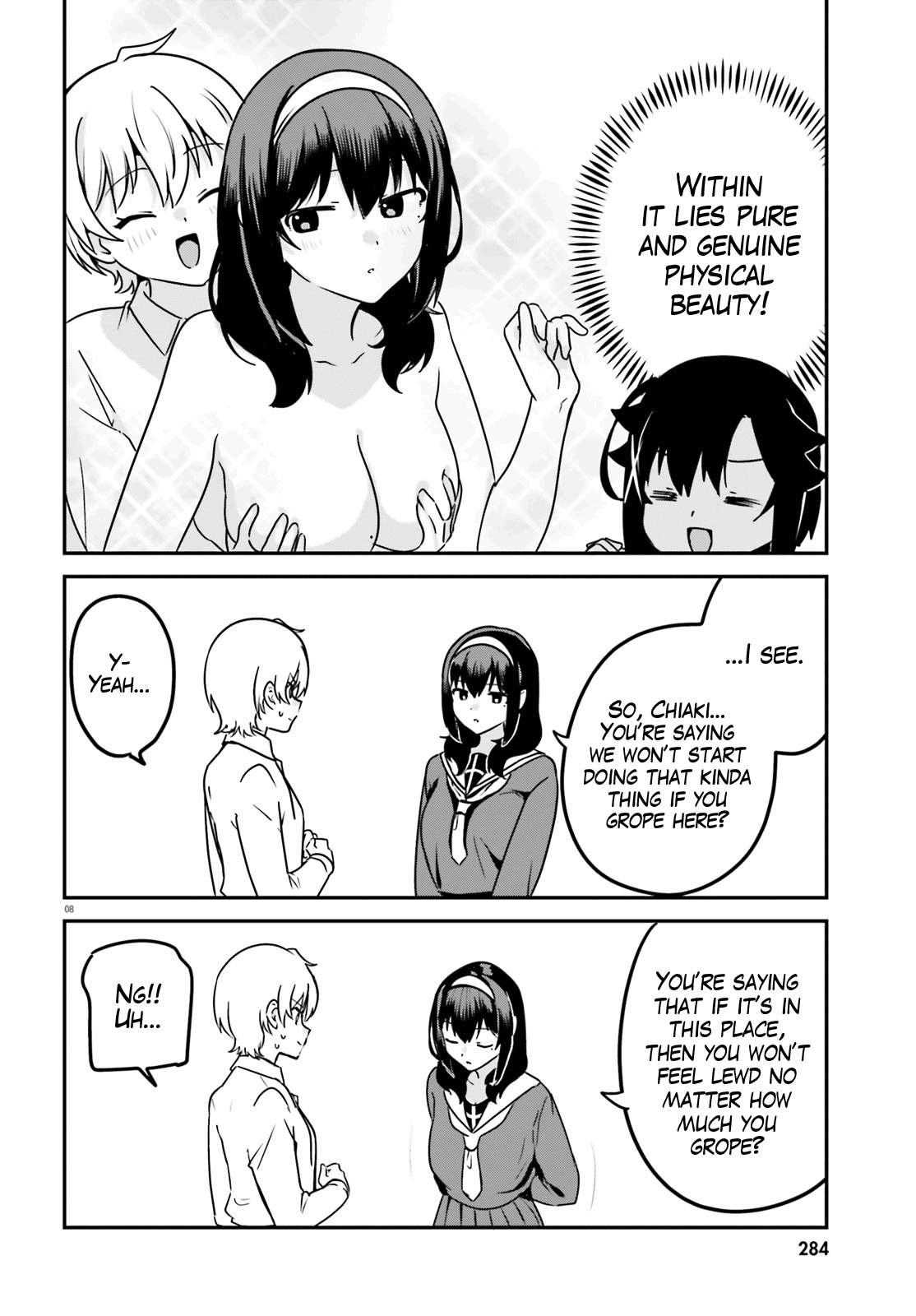 Sekai De Ichiban Oppai Ga Suki! Chapter 60 #8