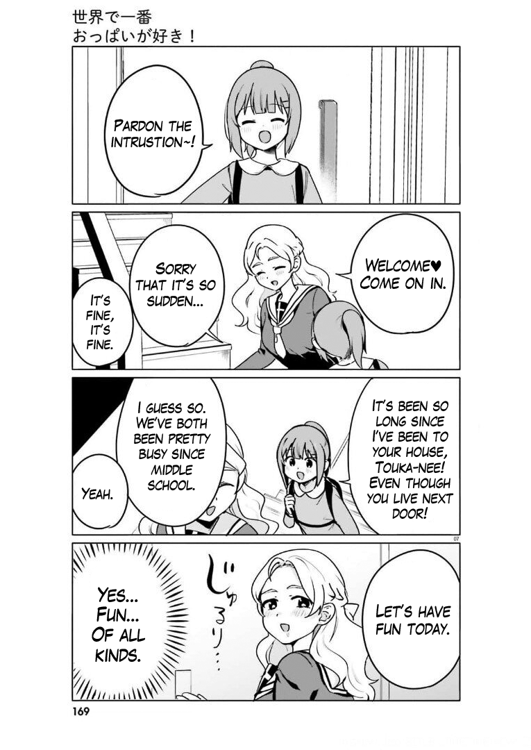 Sekai De Ichiban Oppai Ga Suki! Chapter 51 #7