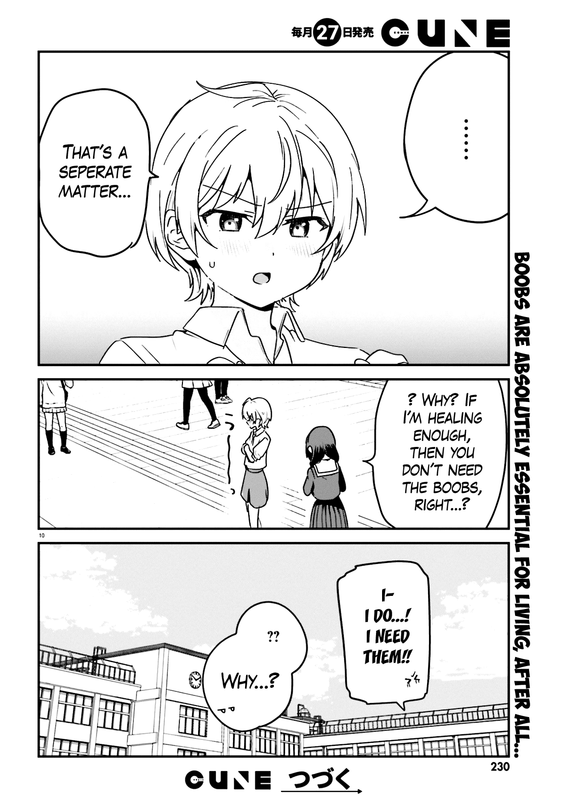 Sekai De Ichiban Oppai Ga Suki! Chapter 47 #10