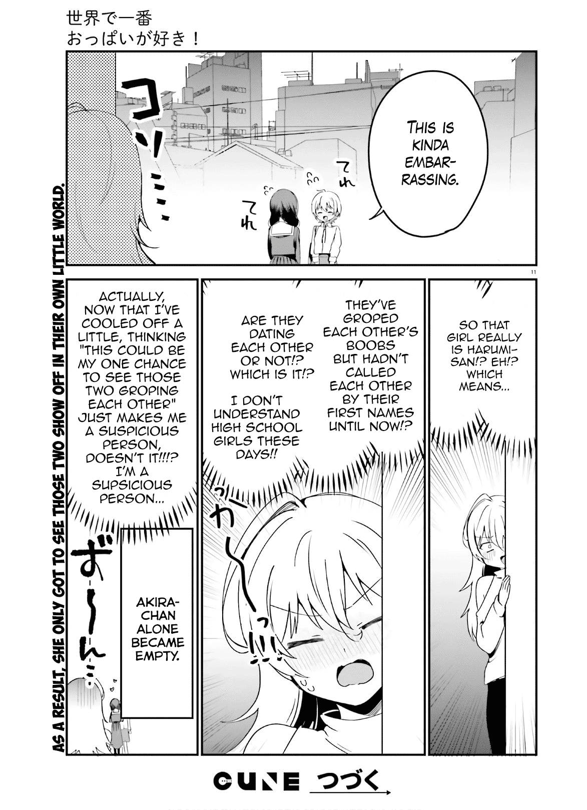 Sekai De Ichiban Oppai Ga Suki! Chapter 42 #11