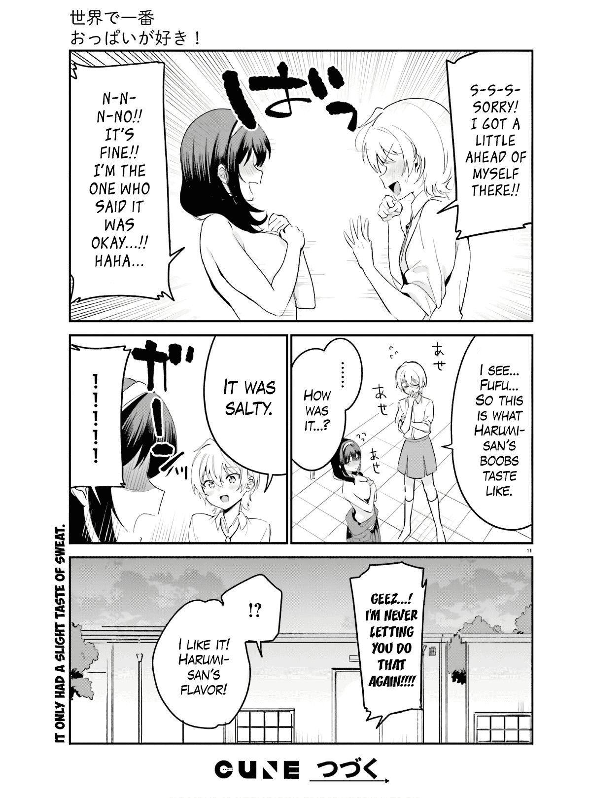 Sekai De Ichiban Oppai Ga Suki! Chapter 39 #11