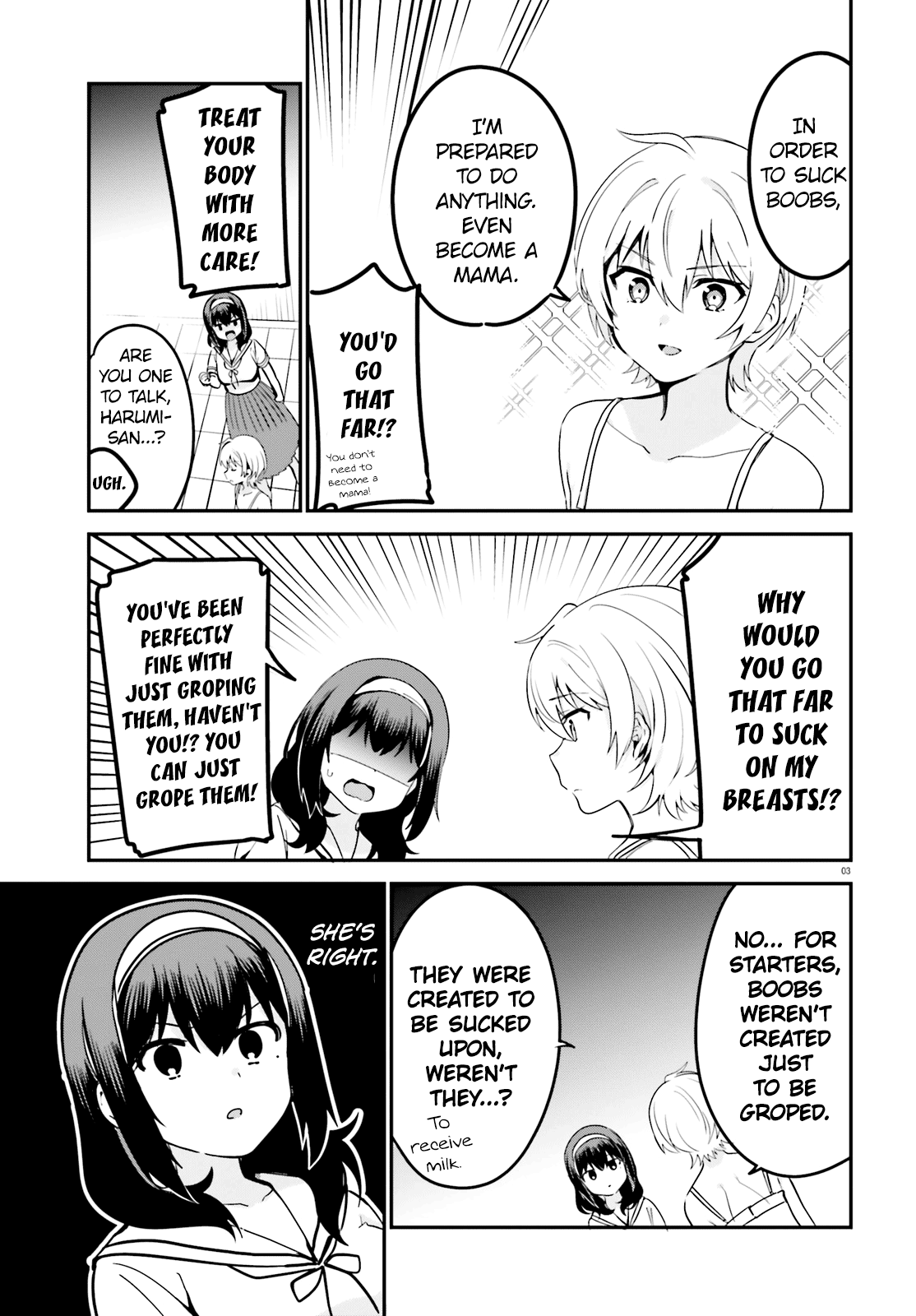 Sekai De Ichiban Oppai Ga Suki! Chapter 35 #3