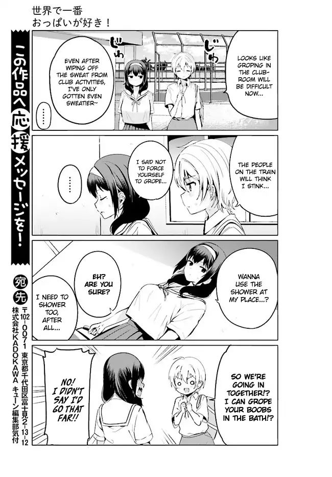 Sekai De Ichiban Oppai Ga Suki! Chapter 18 #11