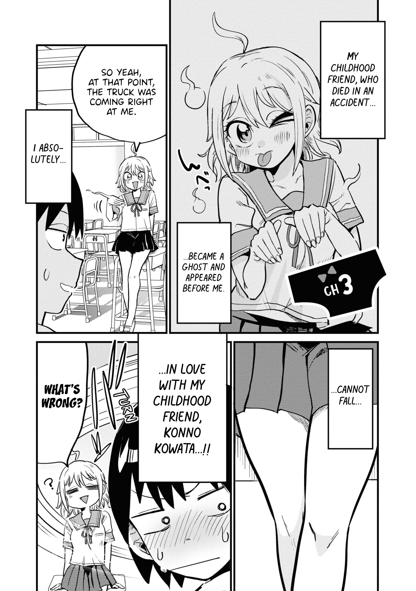 Yuurei Ni Natta Kara Pantsu Misete Mo Barenai Yone!? Chapter 3 #1