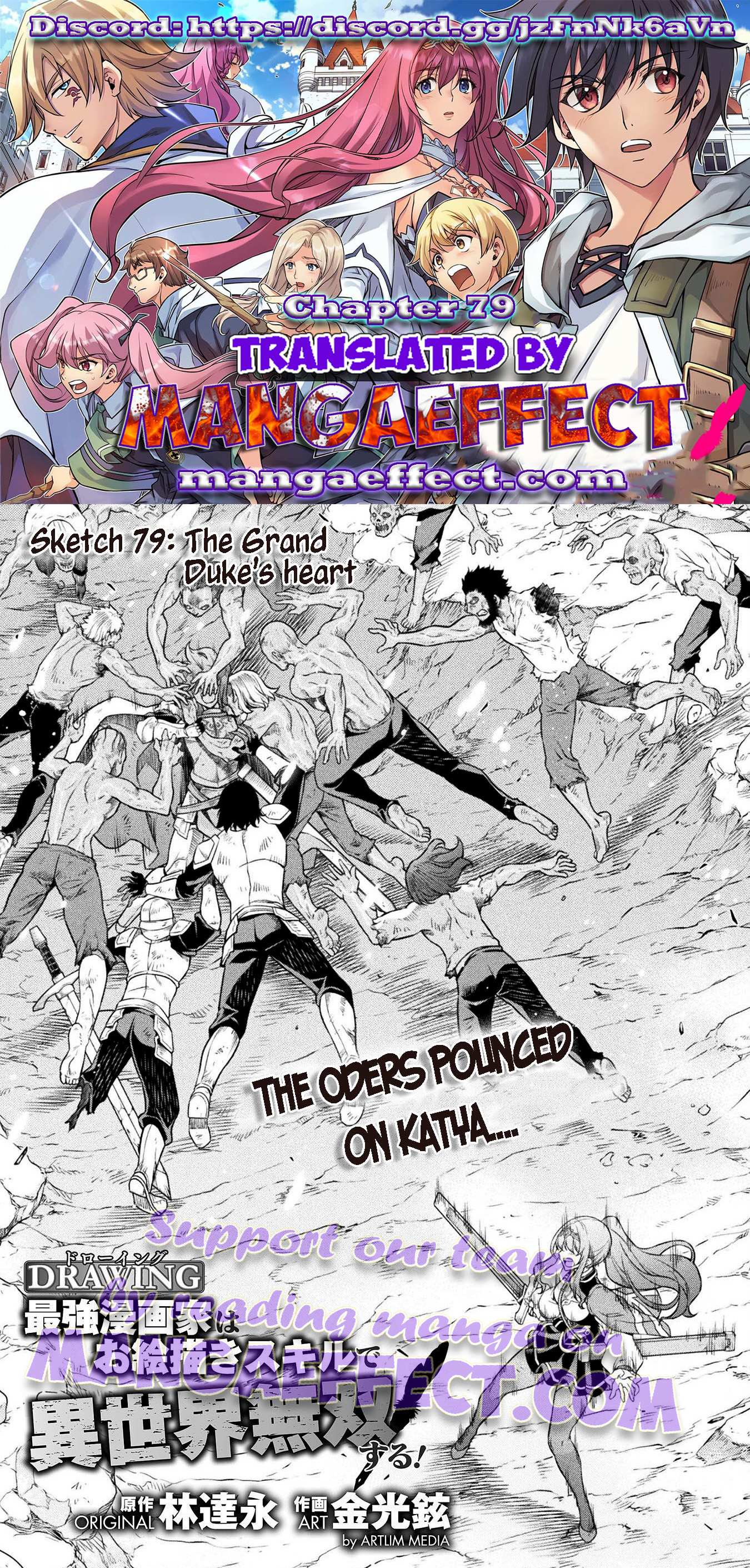 Drawing: The Greatest Mangaka Becomes A Skilled “Martial Artist” In Another World Chapter 79 #2