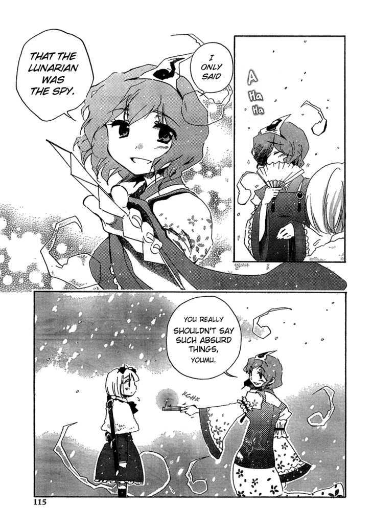 Touhou Bougetsushou - Silent Sinner In Blue Chapter 9 #22