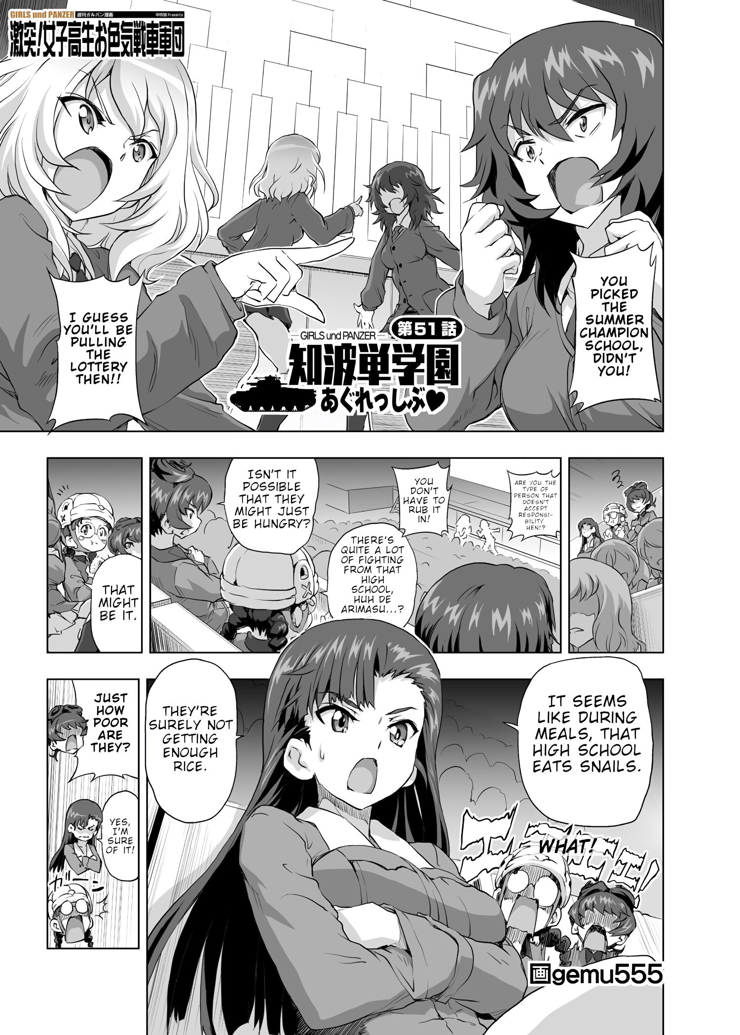 Girls Und Panzer - Chi-Hatan Academy Aggressive Chapter 51 #1