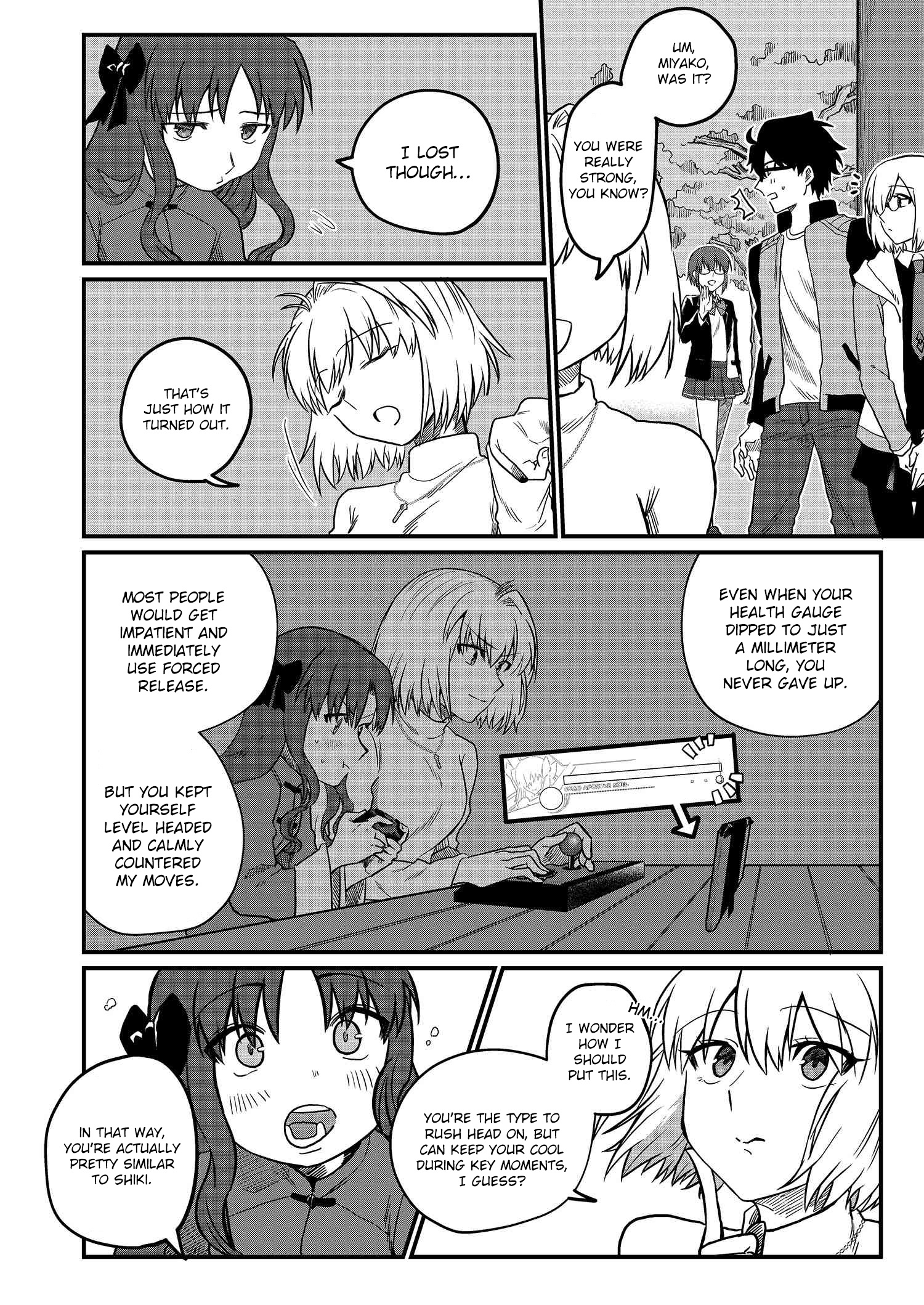 Melty Blood: Type Lumina Piece In Paradise Chapter 4 #4