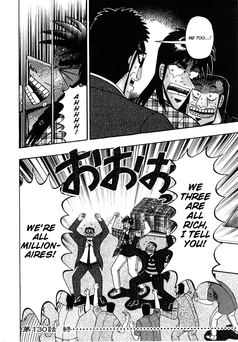 Tobaku Hakairoku Kaiji Chapter 130 #22