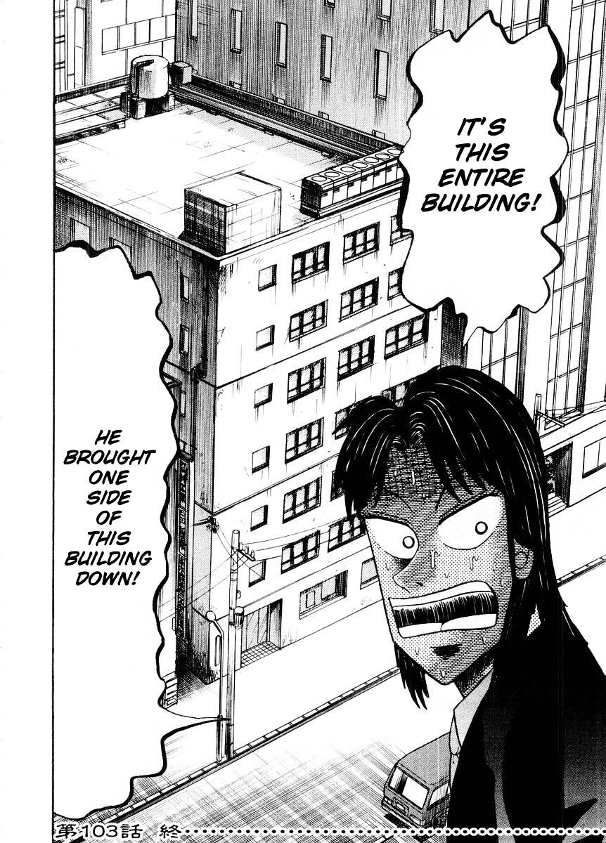 Tobaku Hakairoku Kaiji Chapter 103 #19