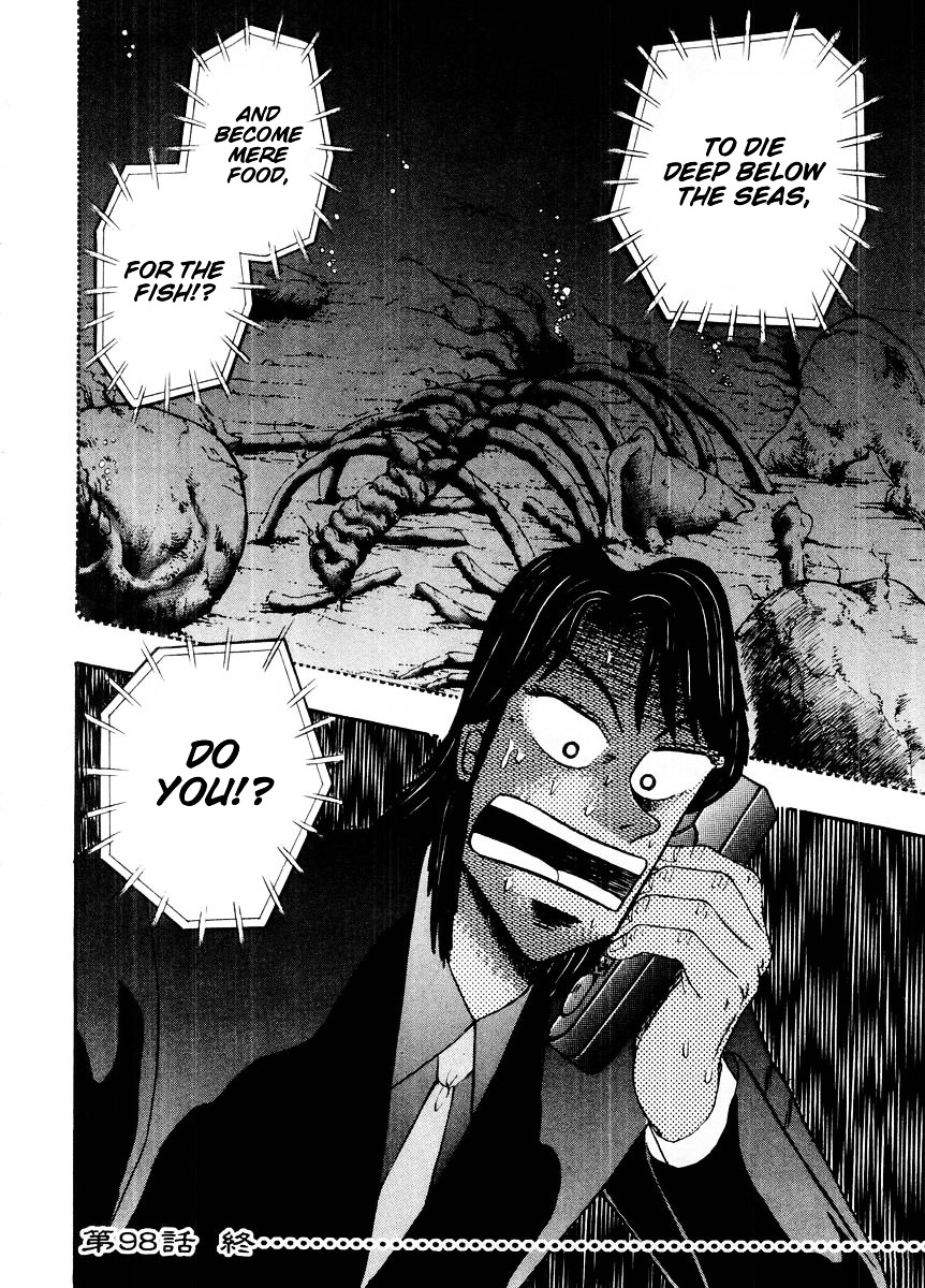 Tobaku Hakairoku Kaiji Chapter 98 #29