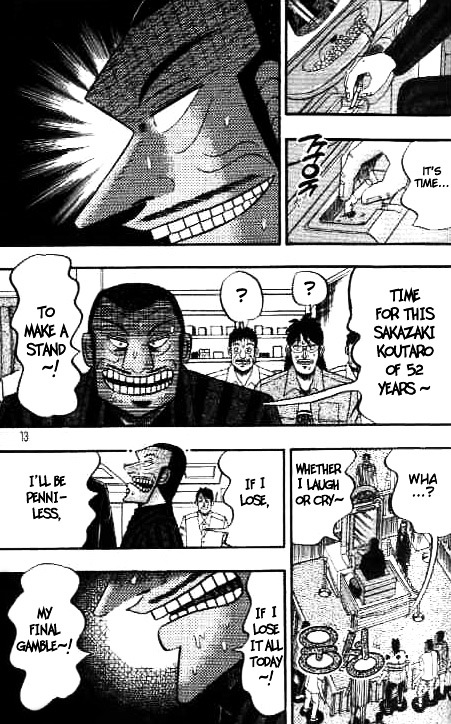 Tobaku Hakairoku Kaiji Chapter 57 #14