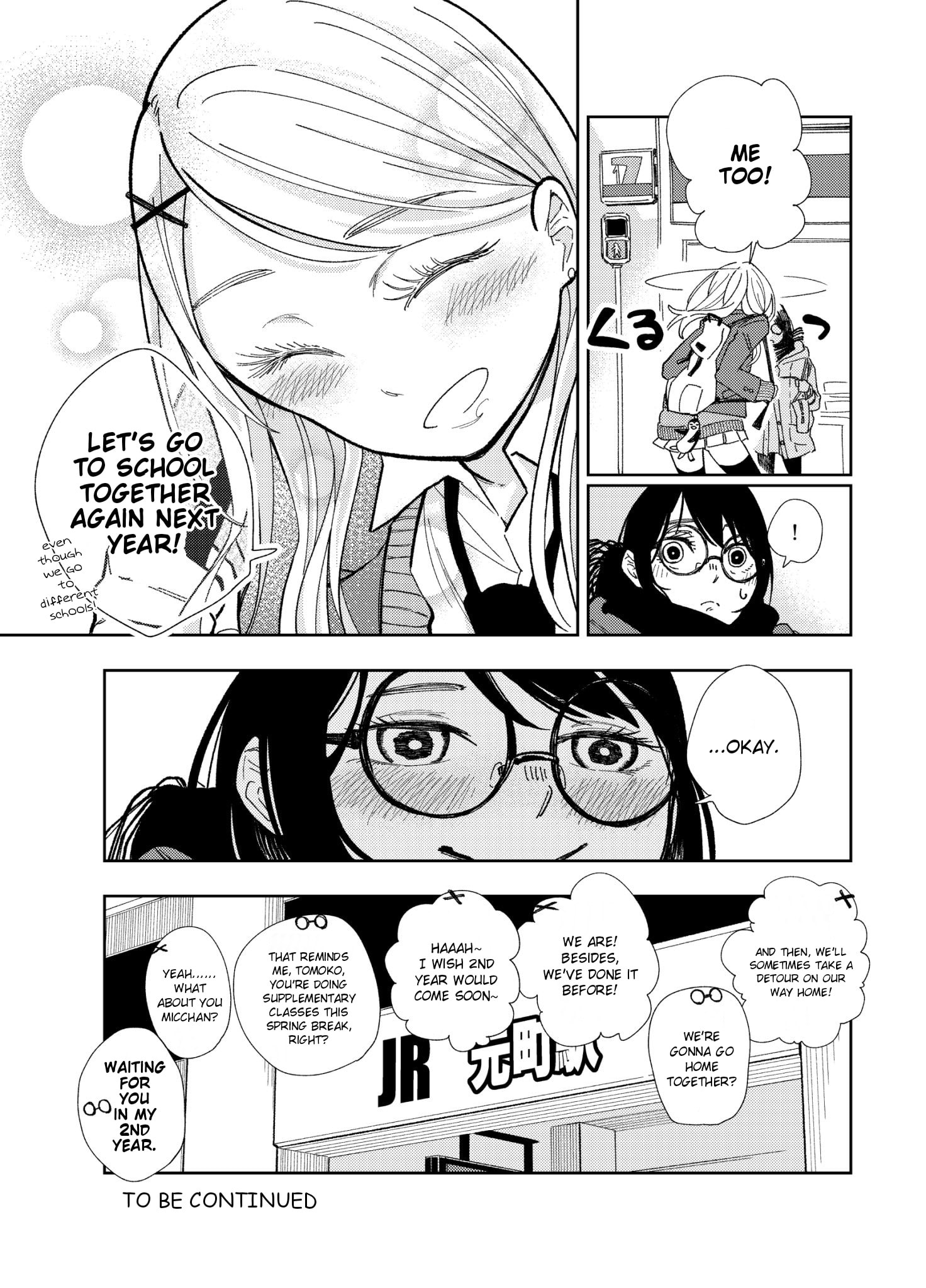 Tomoko & Mitsuki Chapter 6 #4